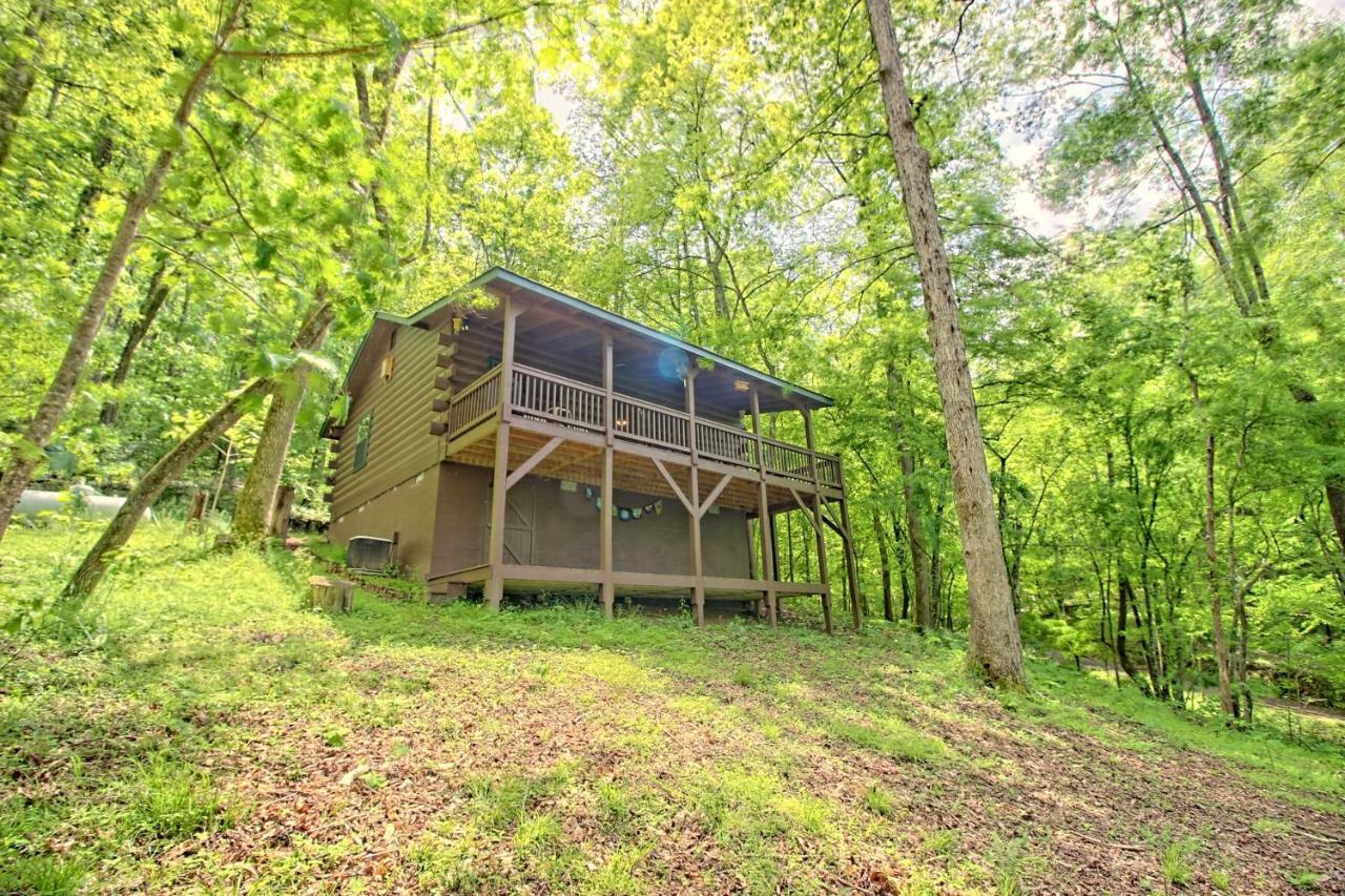 Tree Song Mountain Creek Cabin Ellijay Exterior foto