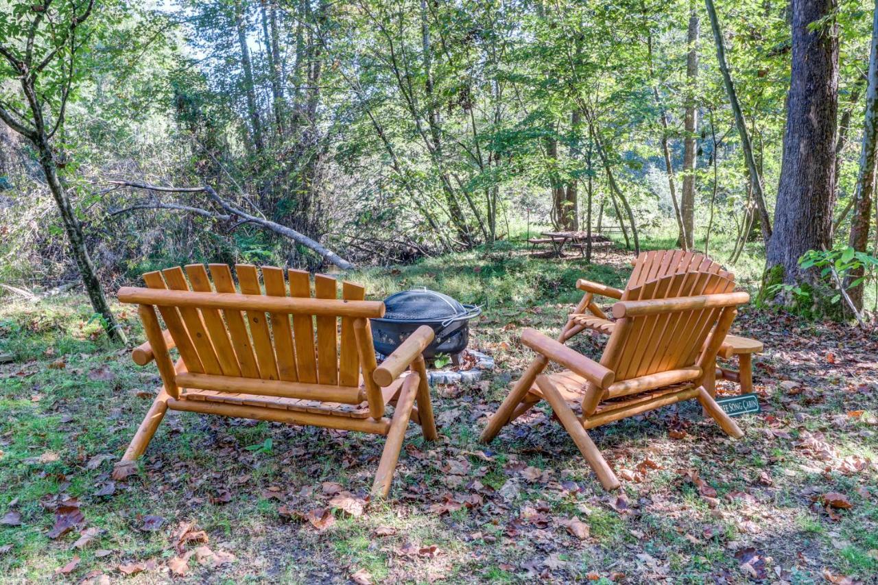 Tree Song Mountain Creek Cabin Ellijay Exterior foto